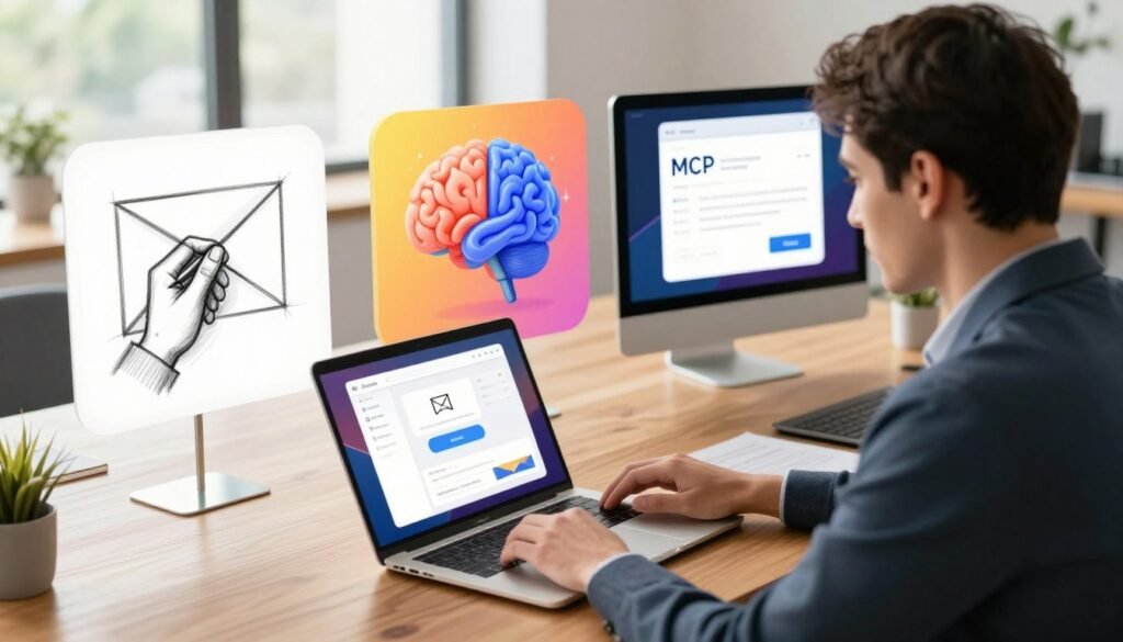 Mac user weighing hand design, AI, and MCP for email Mac user weighing hand design, AI, and MCP for email